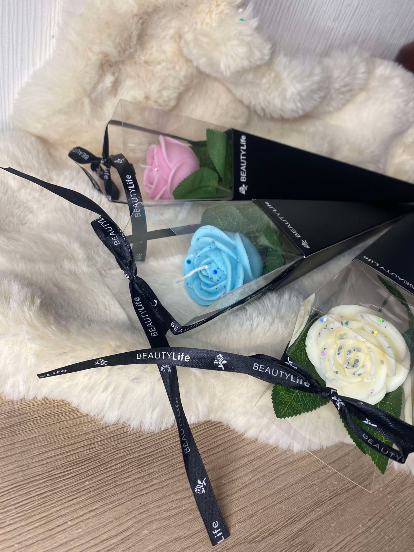 Bougie Rose Eternelle