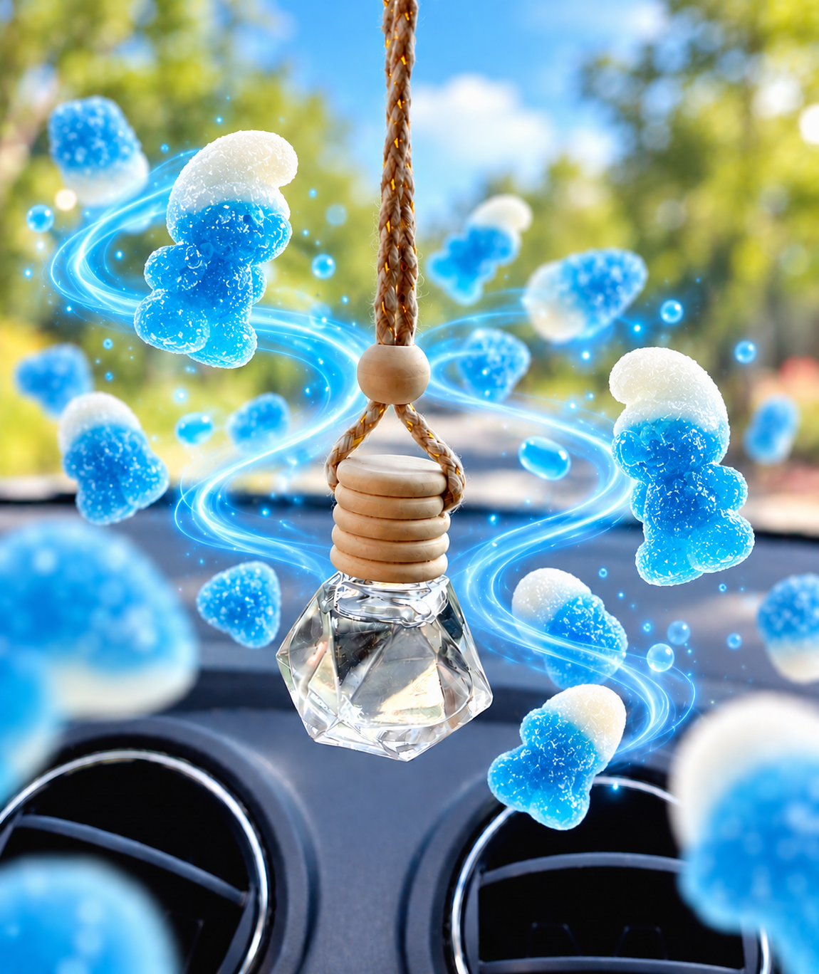 Diffuseur Voiture Schtroumpf Bonbon