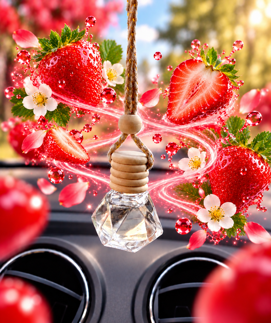 Diffuseur Voiture Fraise