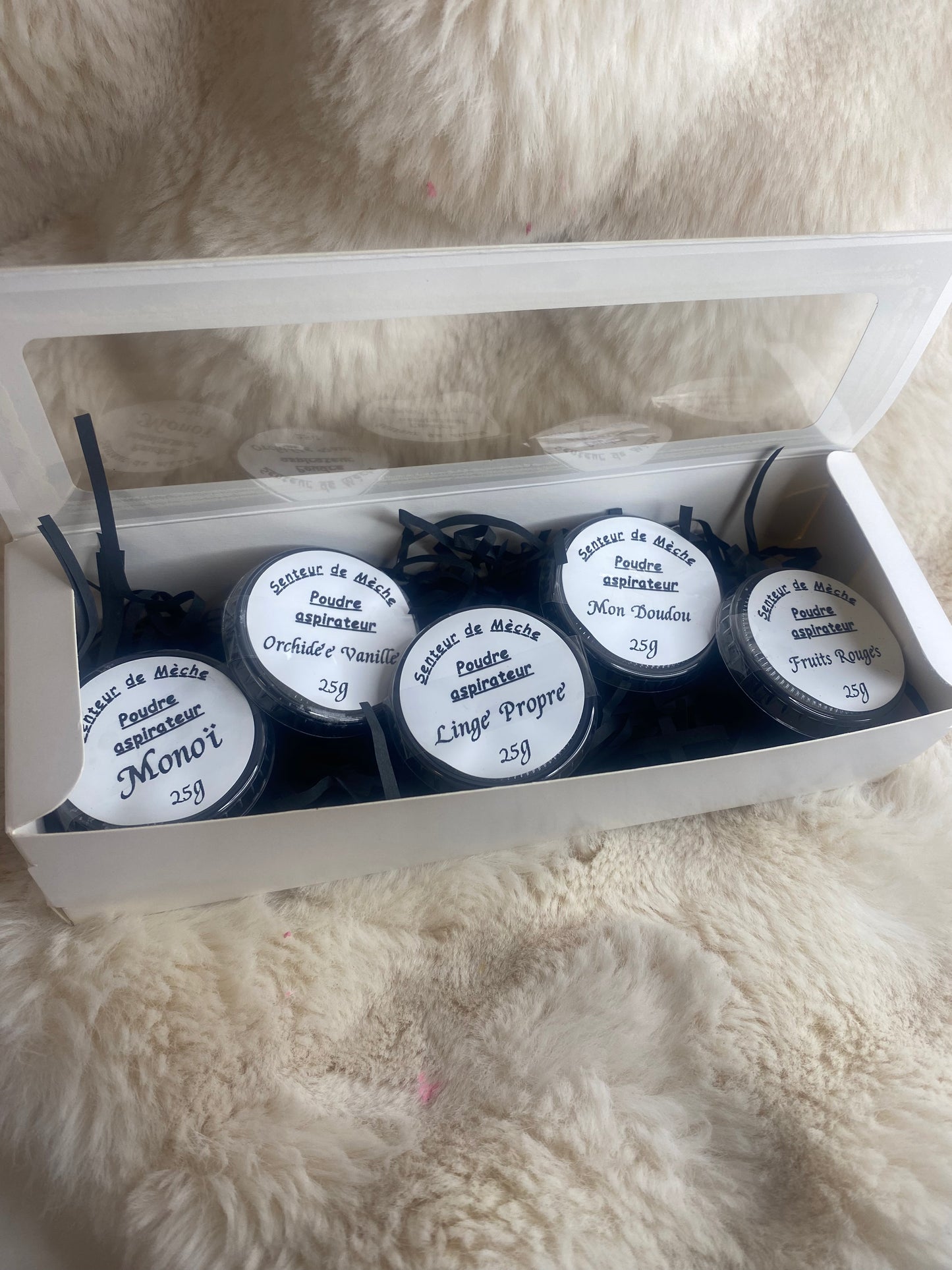 Coffret poudre aspirateur