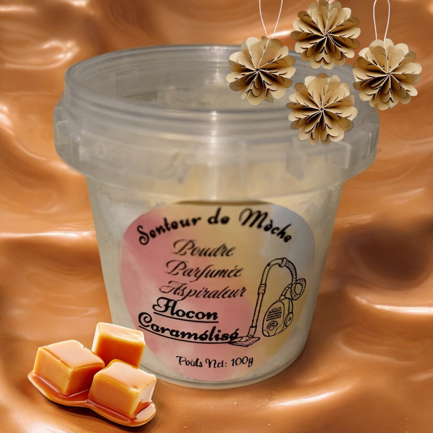 Poudre Parfumée Flocon caramélisé 100g