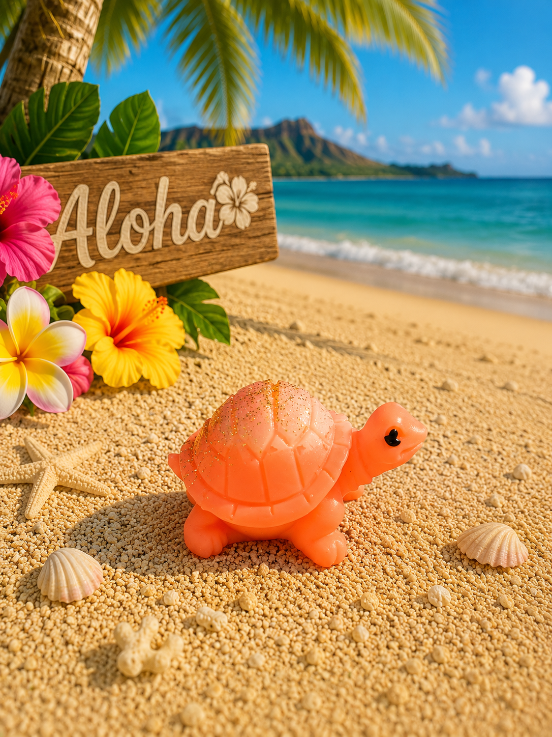 Tortue orange