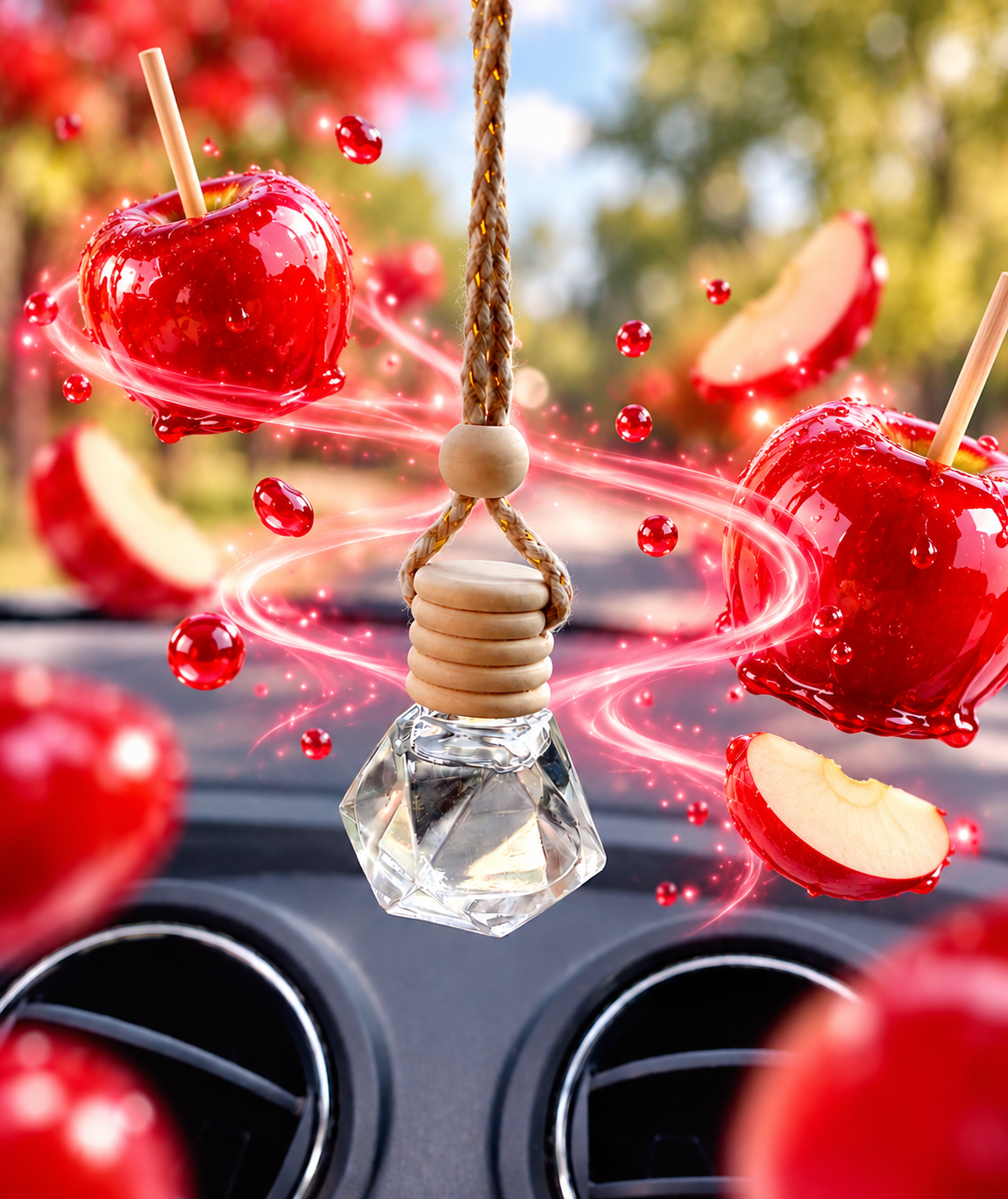 Diffuseur Voiture Pomme d'amour