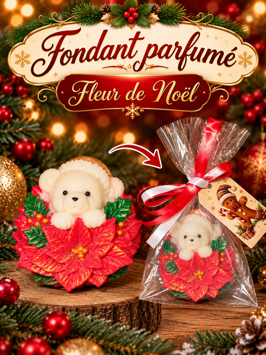 Fondant Fleur de Noël