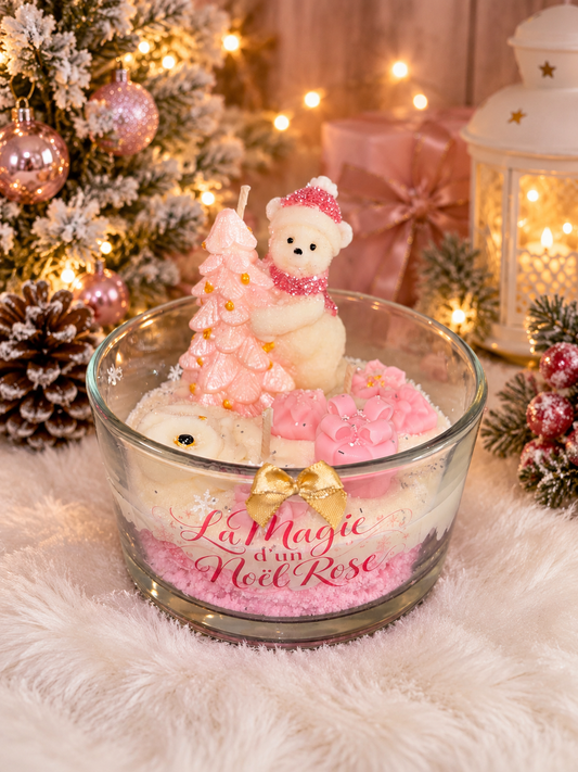 La Magie d’un Noël Rose