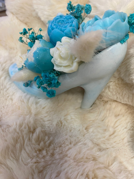 Chaussure Parfumée Bleue