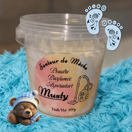 Poudre Parfumée Musty 100g