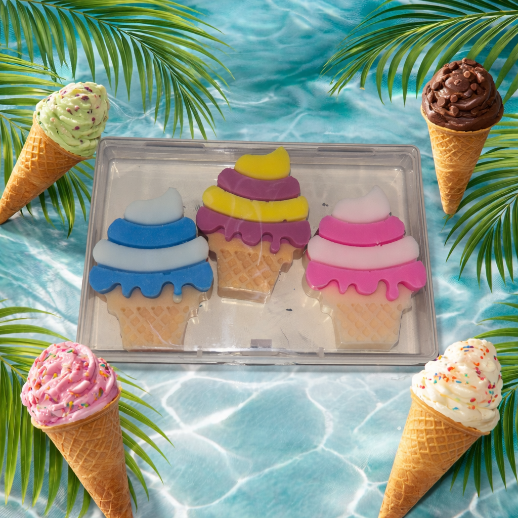 Trio de glaces