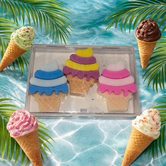 Trio de glaces