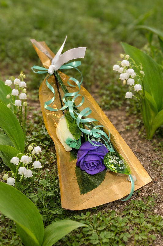 Muguet rose violette