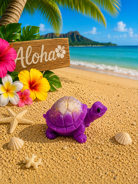 Tortue violette