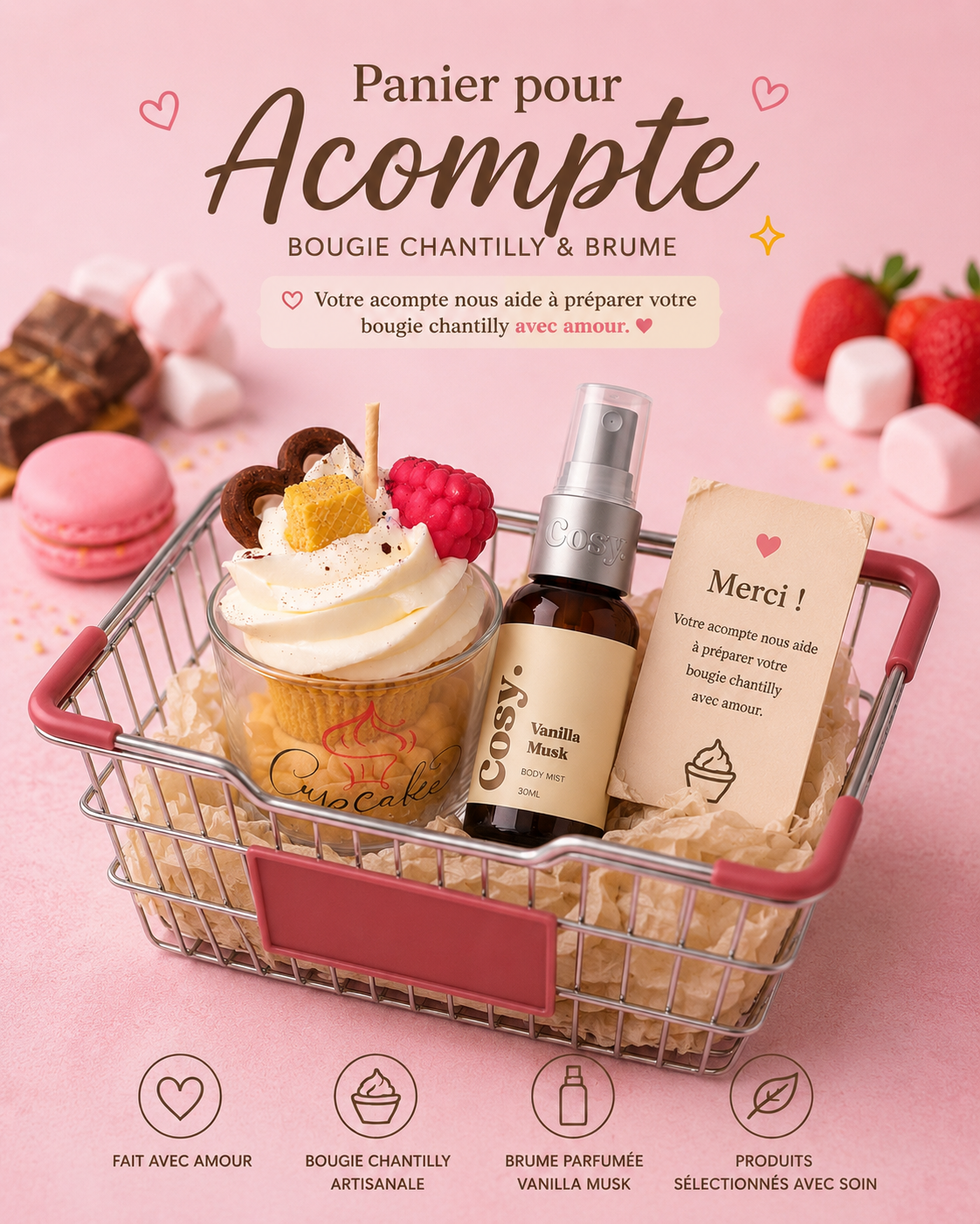 Panier acompte