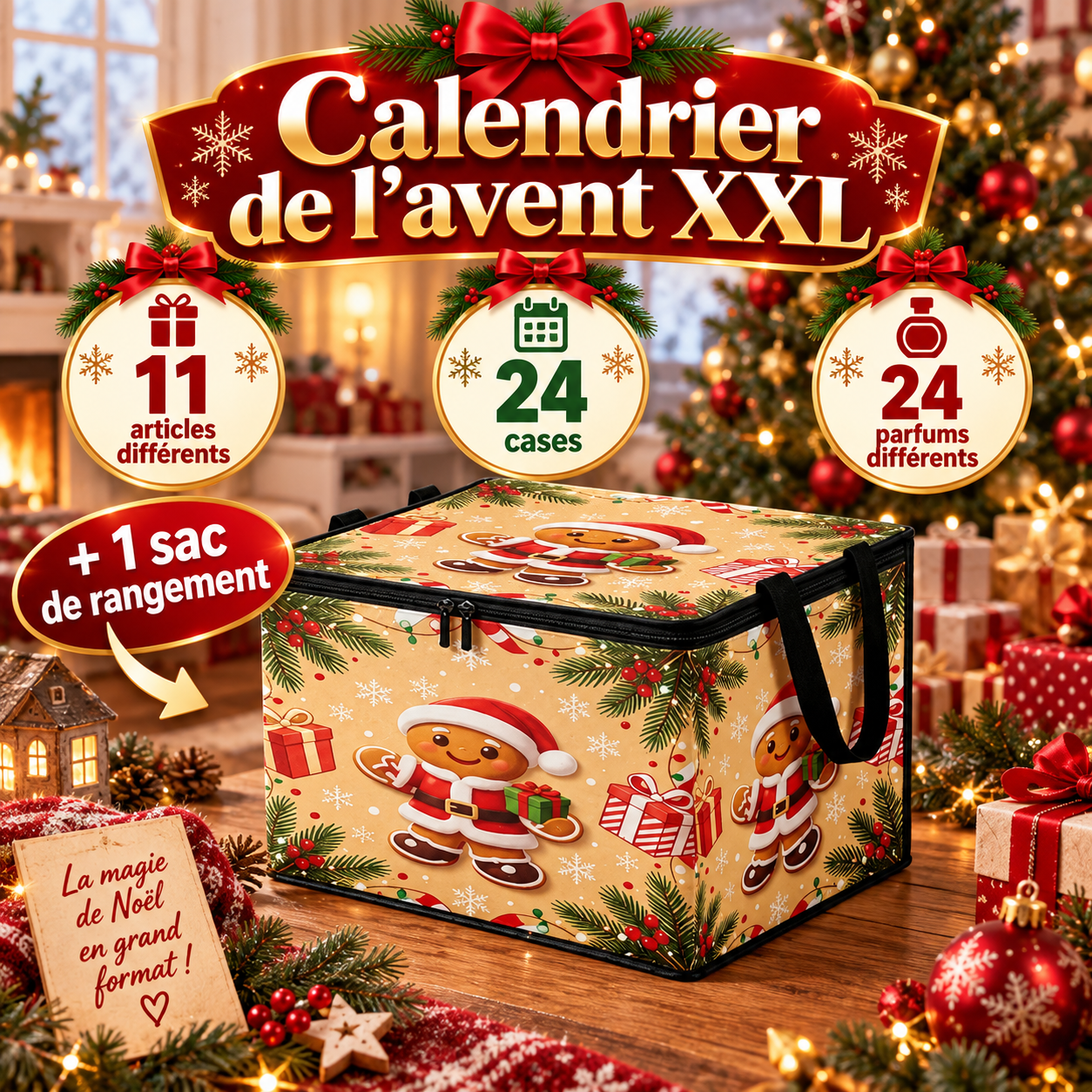Calendrier XXL Pain d’épices